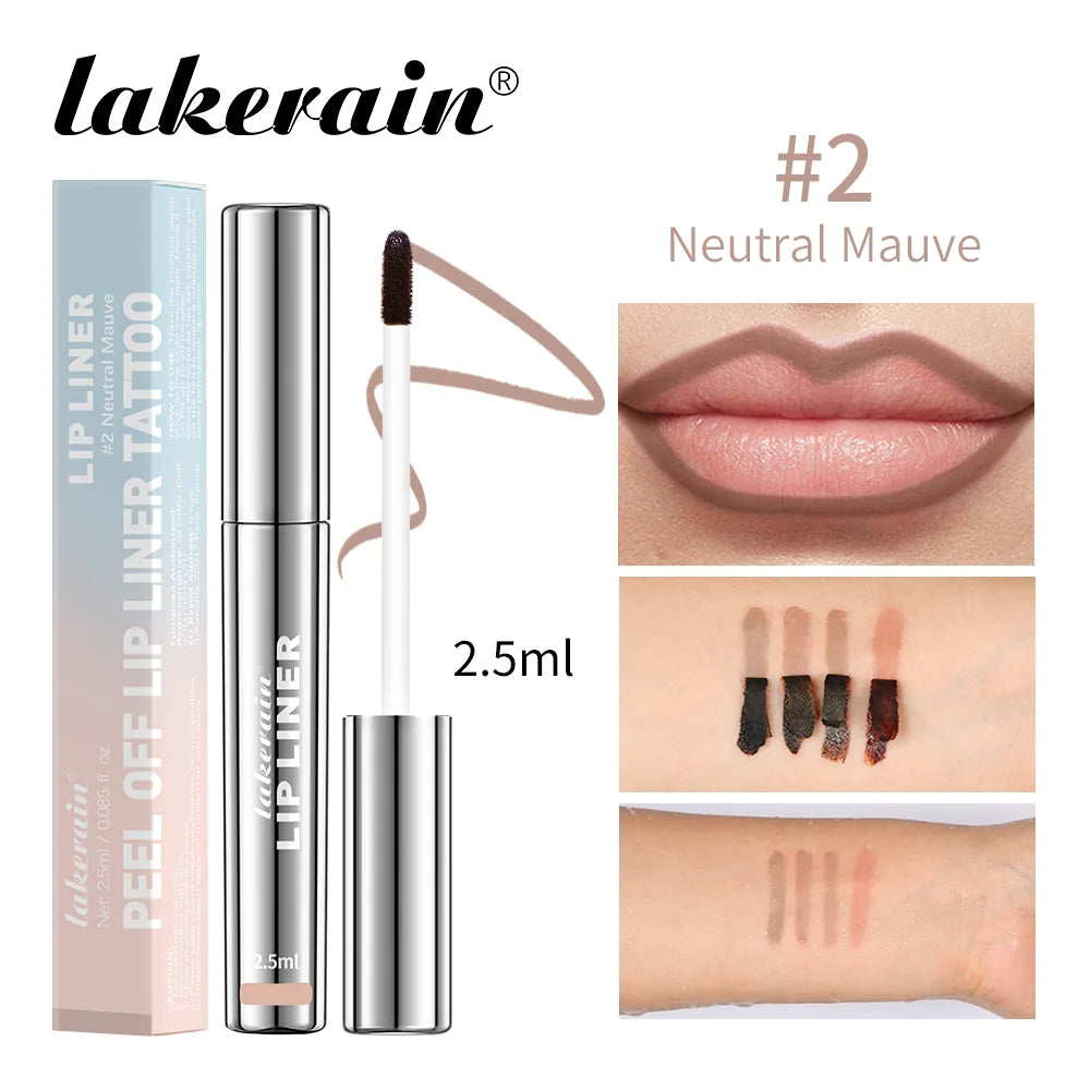 Lakerain Peel Off Lip Liner Tattoo