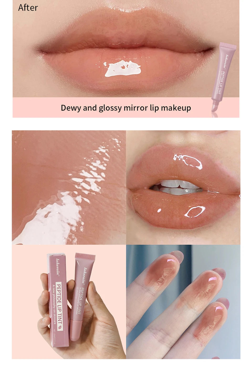 Lakerain Peptide Lip Glaze