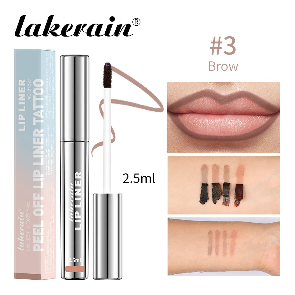 Lakerain Peel Off Lip Liner Tattoo