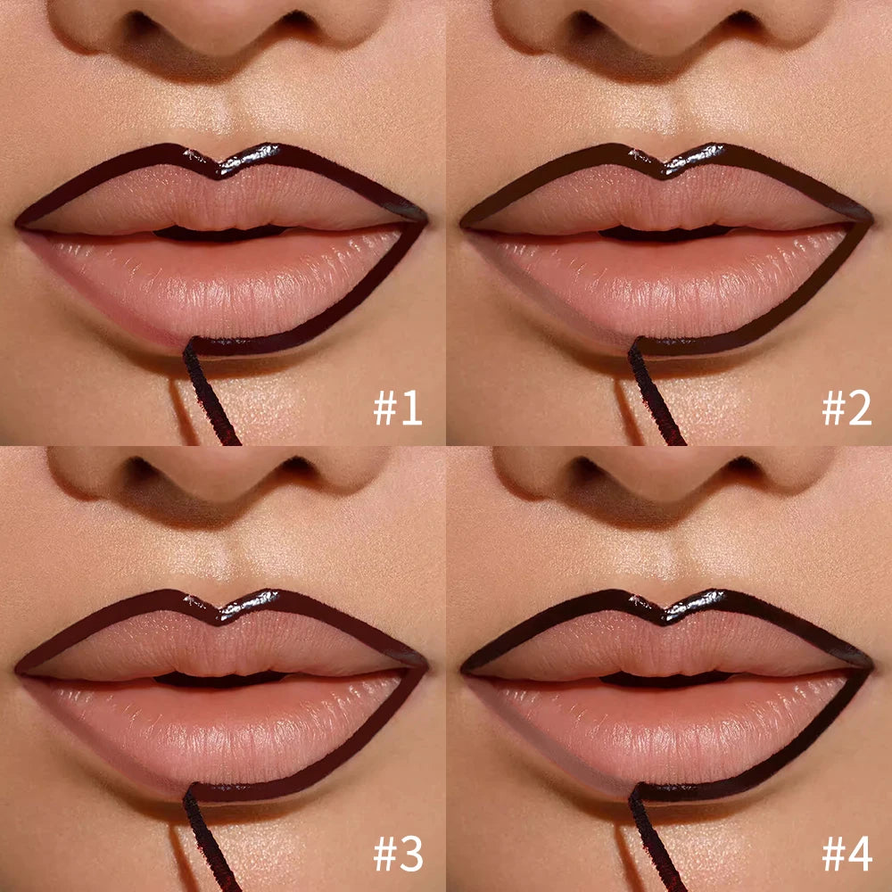 Lakerain Peel Off Lip Liner Tattoo