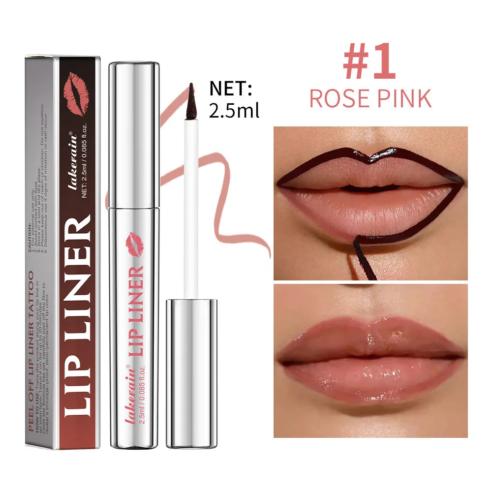 Lakerain Peel Off Lip Liner Tattoo